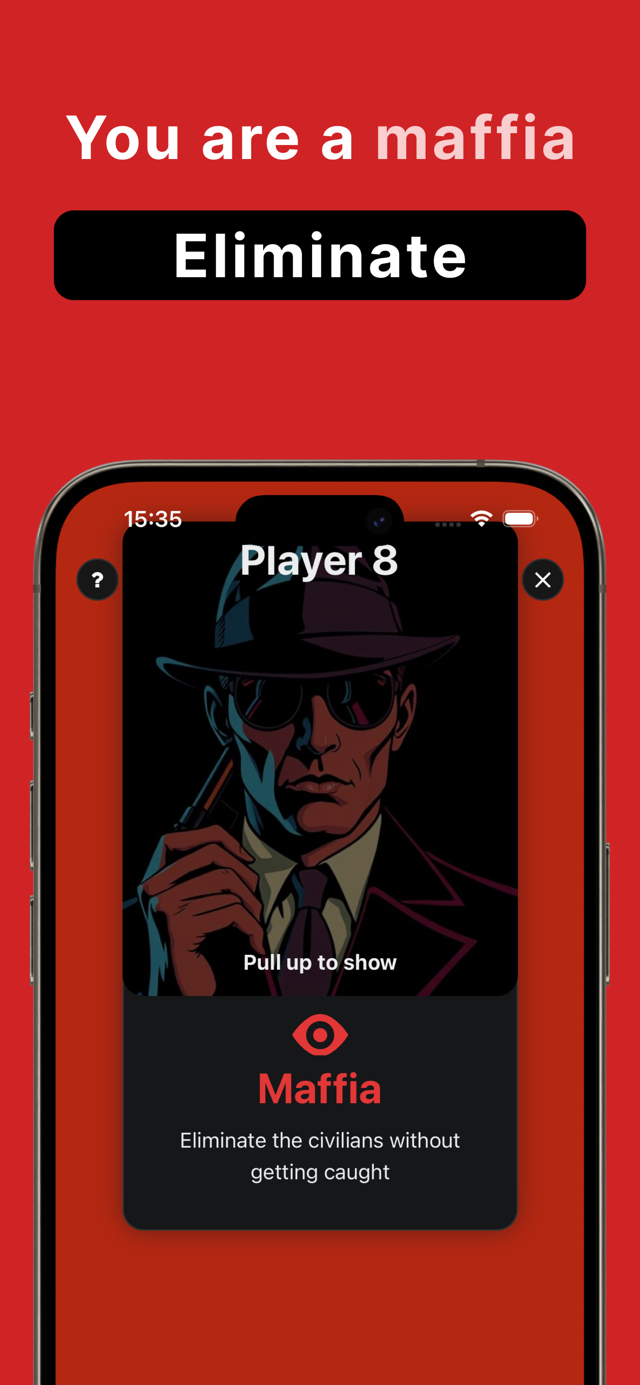 Maffia Party Gamge - Find the imposter
